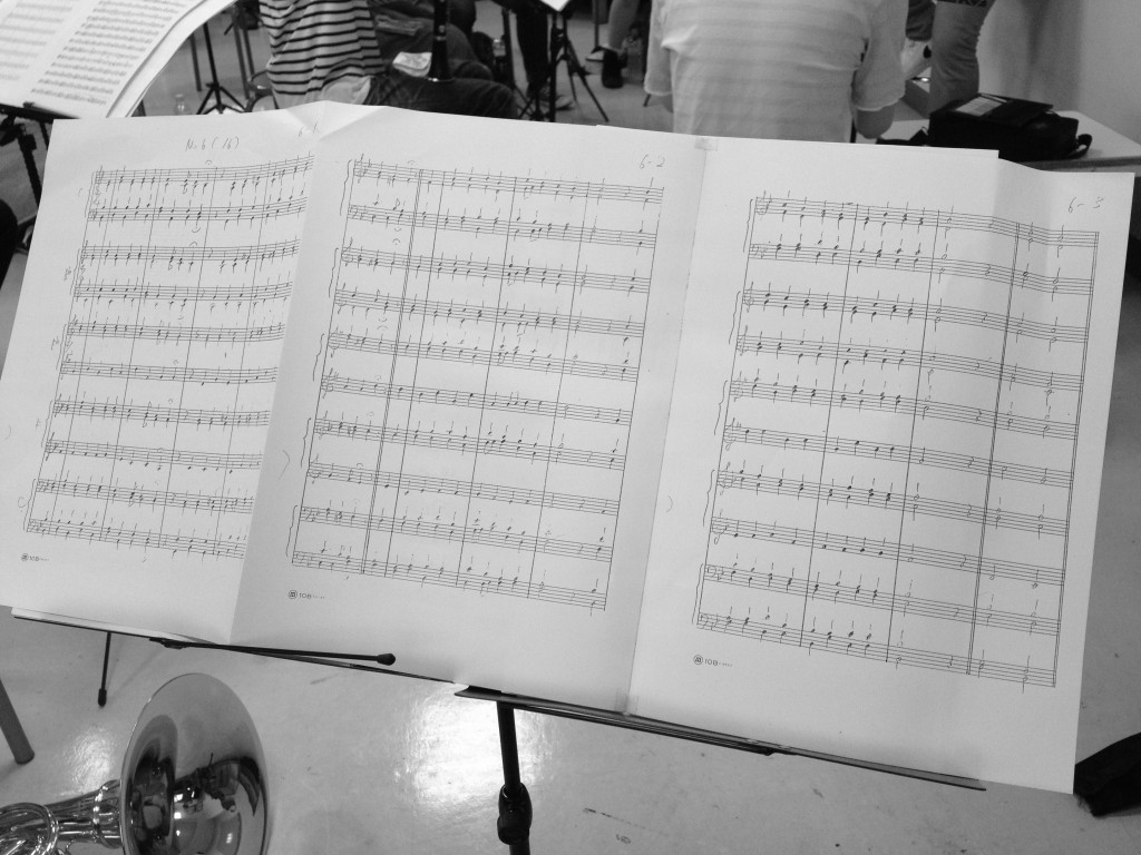 コラール集 譜面